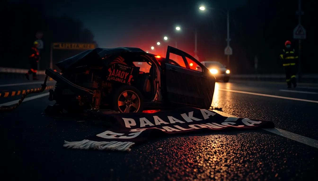 Tragedia en Rumania: Siete hinchas del PAOK fallecen en accidente
