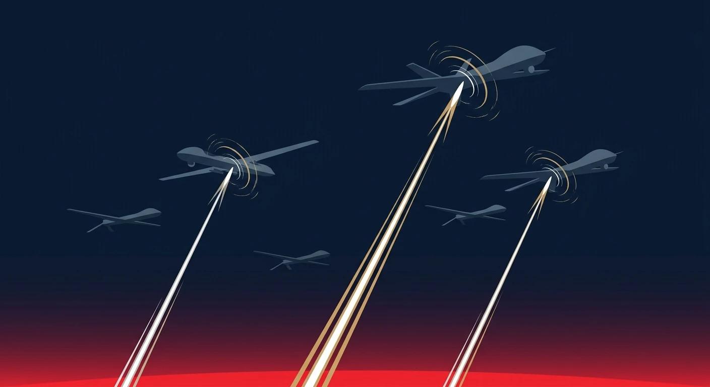 Desarrollan interceptor cinético de 360 km/h para drones