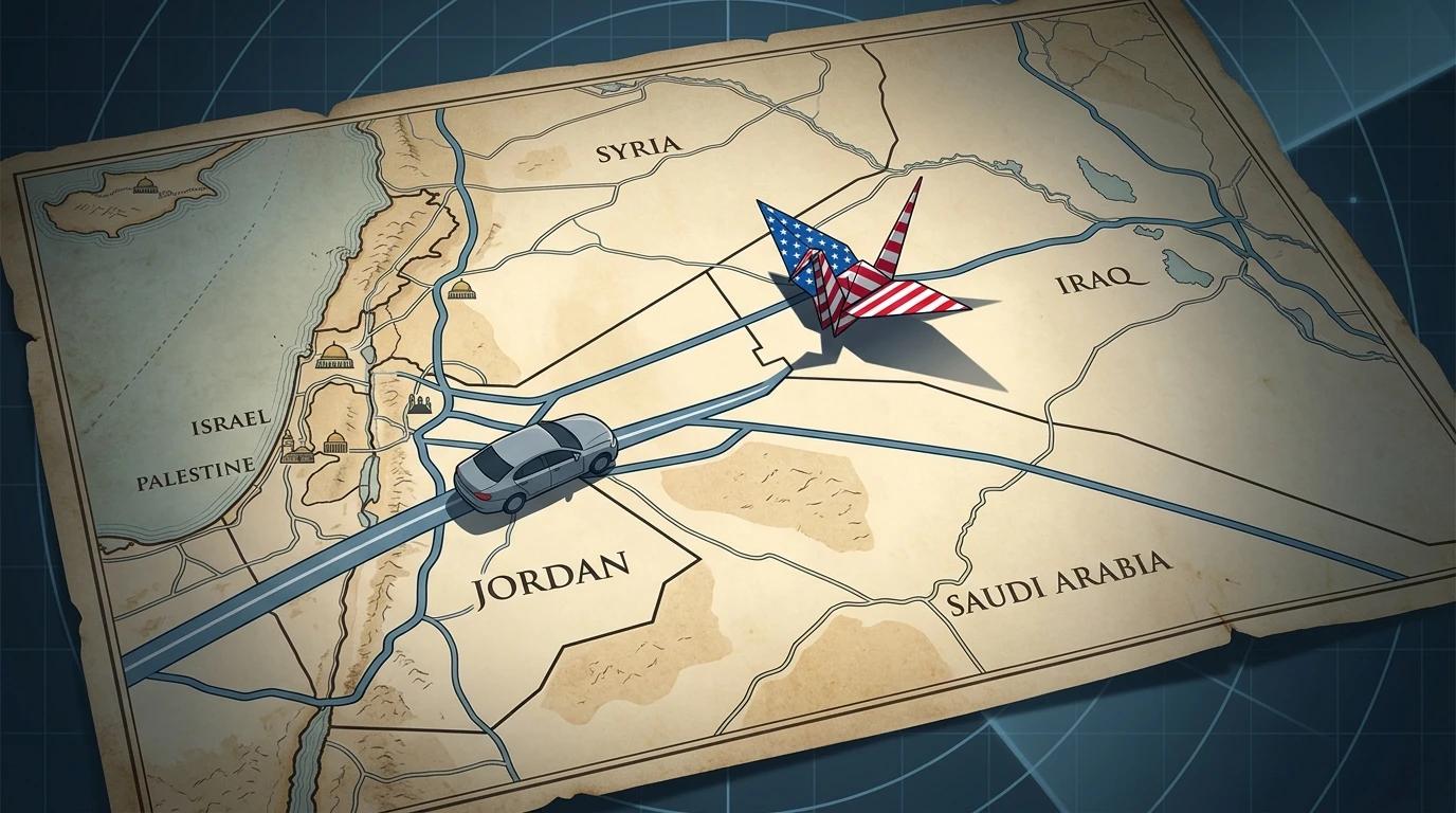 Embajada de EE. UU. recomienda rutas terrestres a Jordania a sus ciudadanos