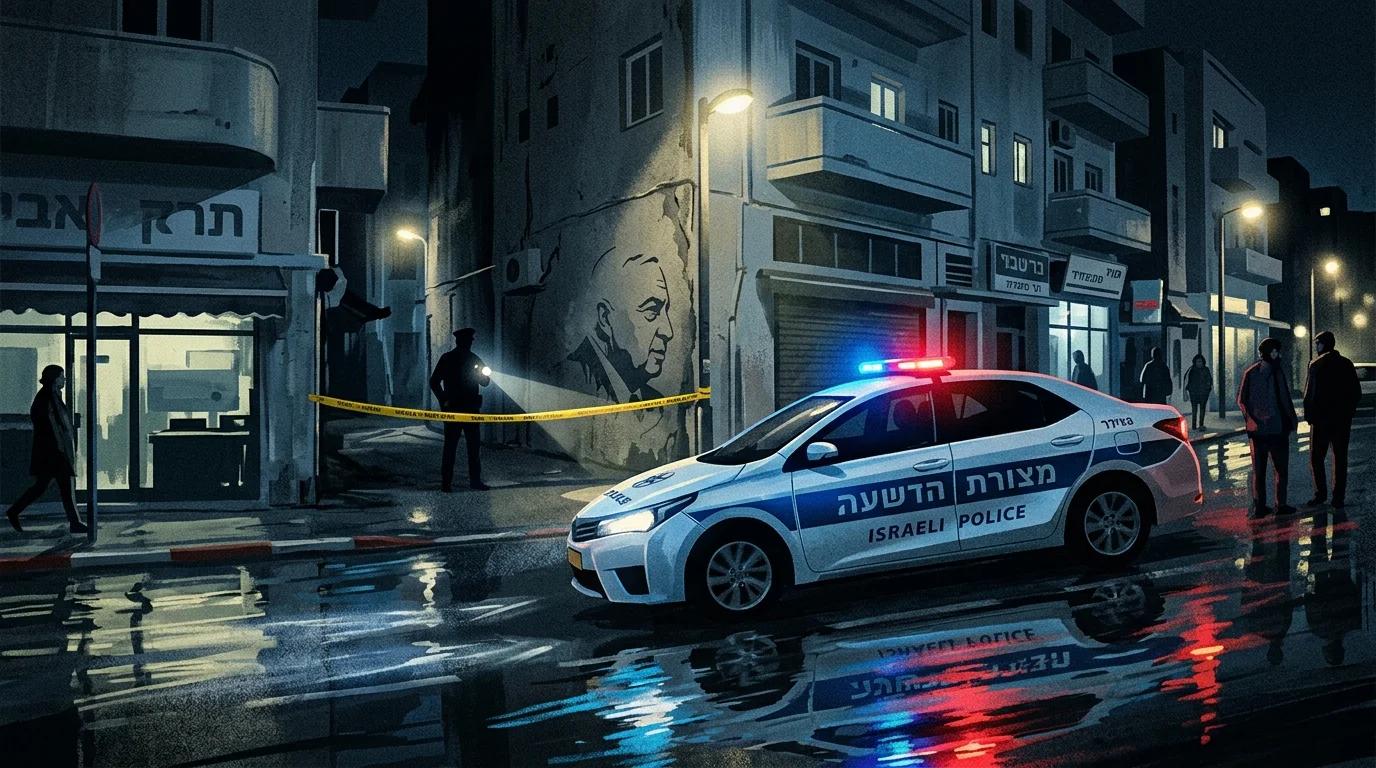 Policía de Israel detiene ladrones en el centro del país durante alertas