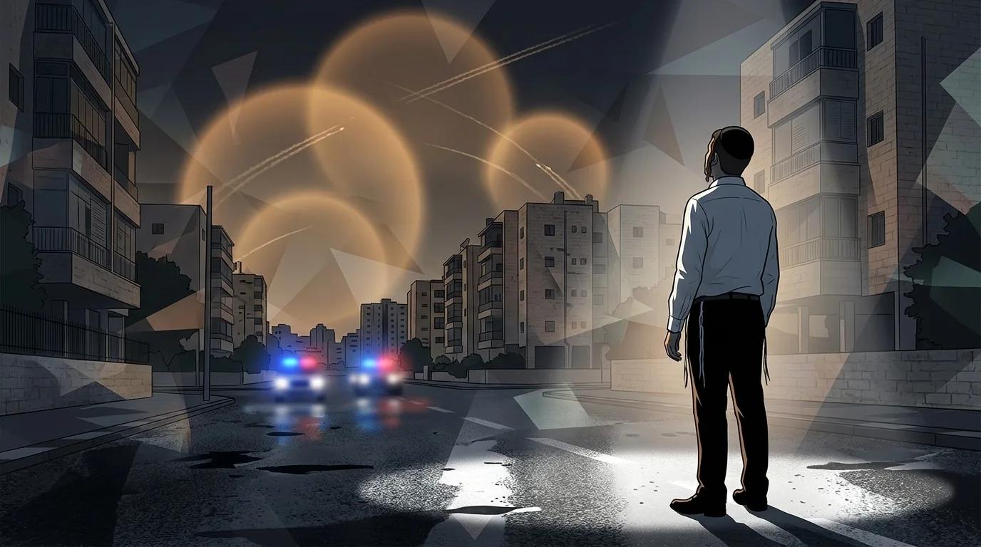 Adolescente acusado de apuñalar a joven durante alarma en Bnei Brak