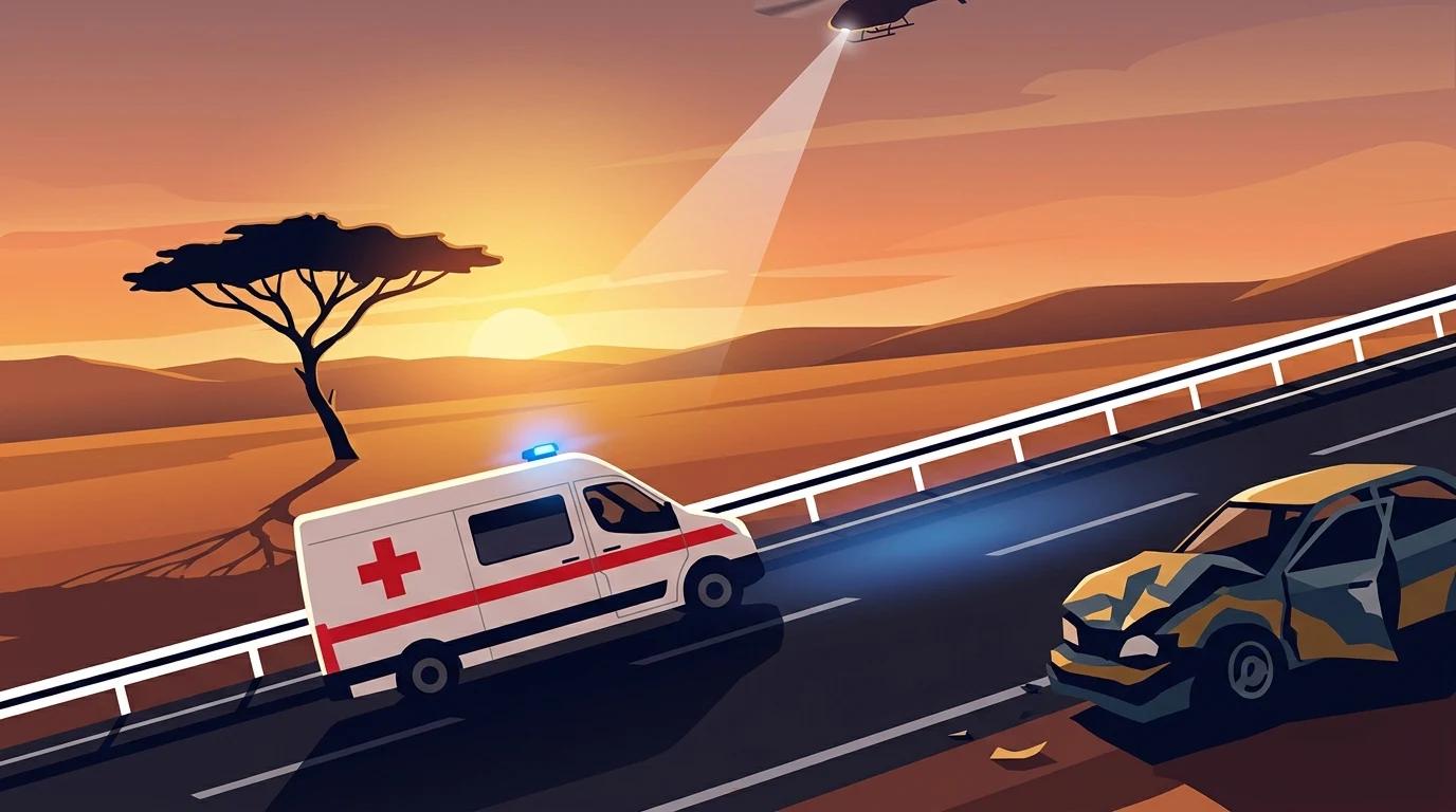 Accidente vial en el Negev deja un muerto y dos heridos