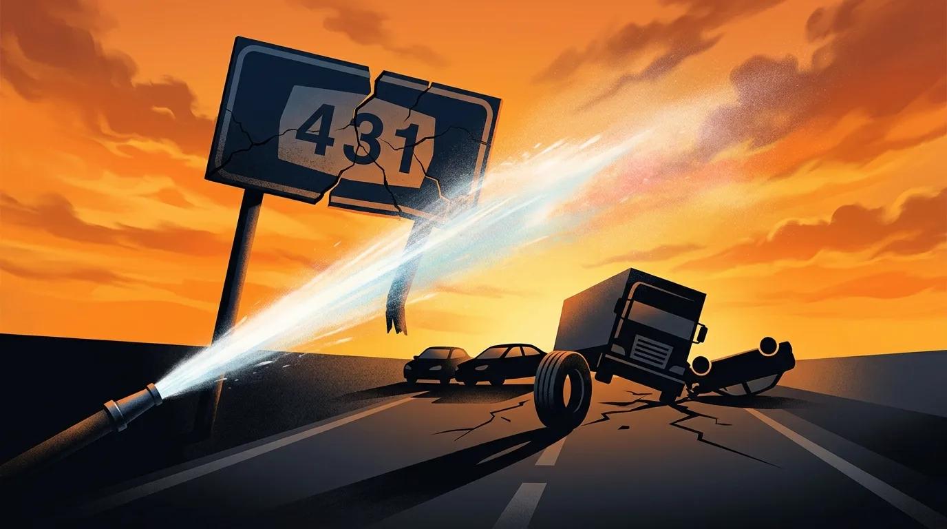 Seis heridos en accidente de tráfico múltiple cerca de Ramle