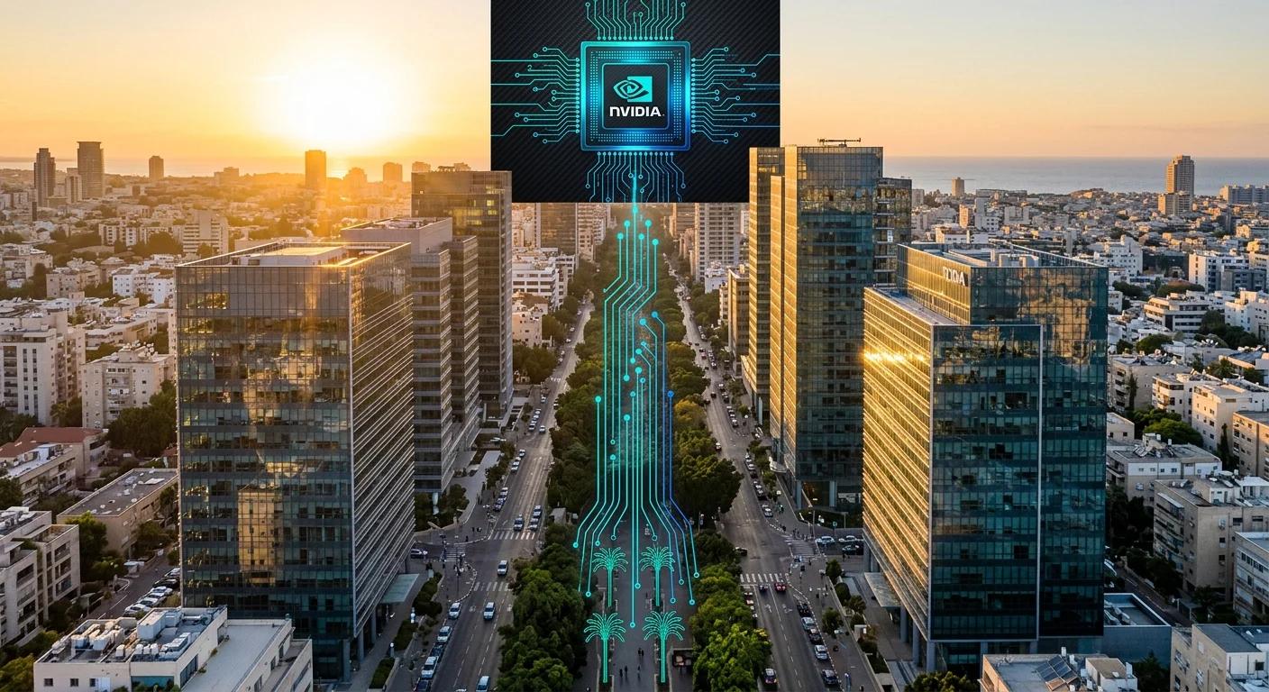 Nvidia: negocio de redes israelí triplica ingresos a $15 mil millones