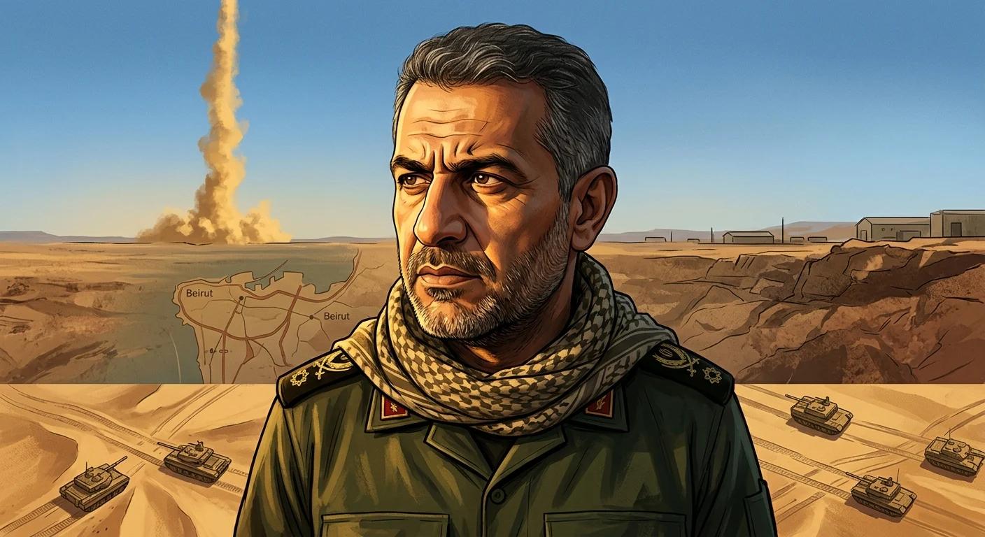 FDI intentan eliminar a comandante de misiles iraní cerca de Beirut